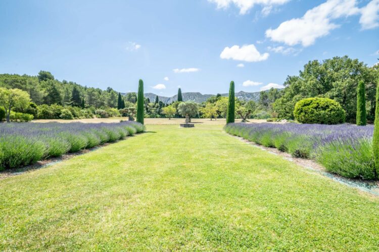 Mas De La Garrigue Luxus Ferienhaus Provence Garten