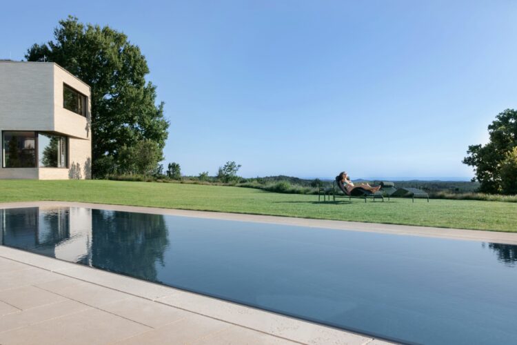 Modern Sea View Villa Luxus Ferienhaus Kroatien Istrien Infinitypool