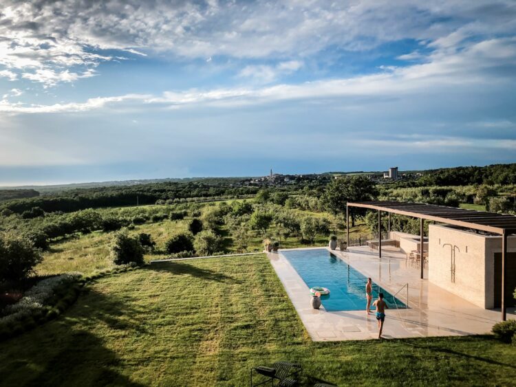Modern Sea View Villa Traumhaftes Ferienhaus Kroatien Istrien Pool Spaß