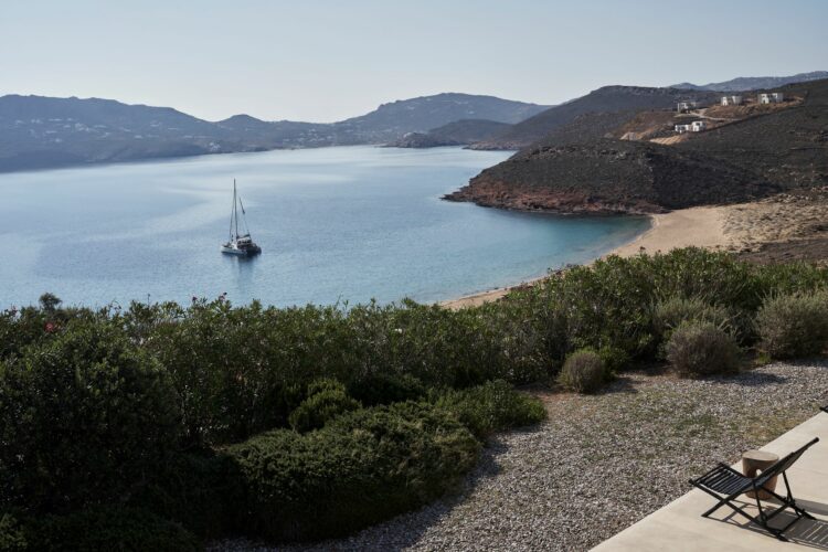 Natural Dream Villa Luxus Ferienhaus Mykonos Mieten Lage Am Strand