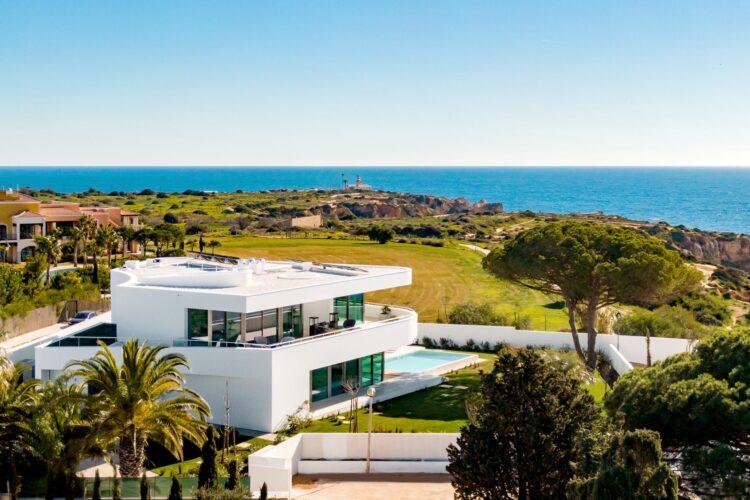 Sea Light Villa Two Luxus Ferienhaus Algarve Portugal Außenansicht