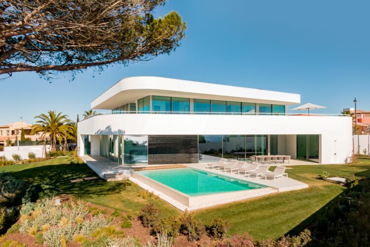 Sea Light Villa Two Luxus Ferienhaus Algarve Portugal Pool Und Garten