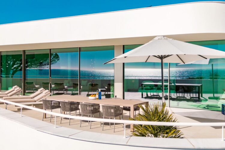 Sea Light Villa Two Luxus Villa Algarve Portugal Detail Lounge Deck