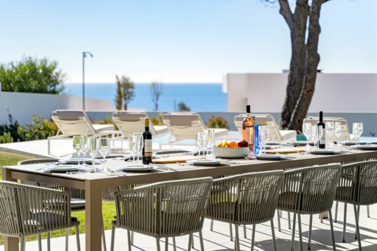 Sea Light Villa Two Exklusives Ferienhaus Algarve Portugal Essbereich Am Pool