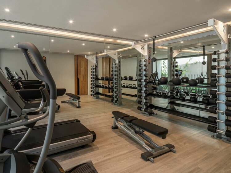 Sea Villa Natai Luxuriöses Ferienhaus Thailand Natai Mieten Gym