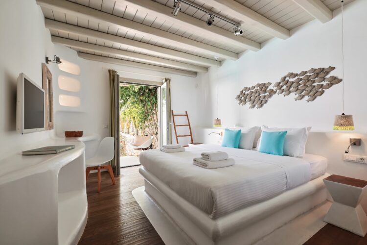 Sky View Villa Luxuriöse Ferienvilla Mykonos Mieten Weiteres Schlafzimmer