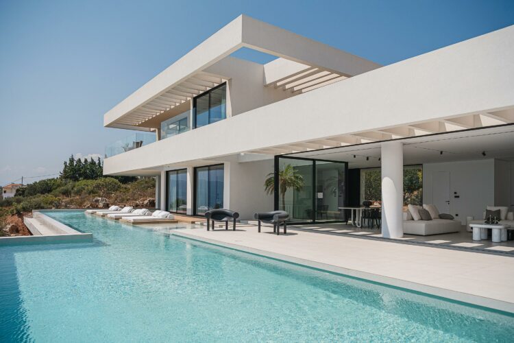 Sophisticated Estate Luxus Ferienhaus Kreta Mieten Außenansicht