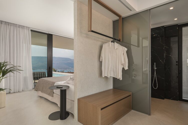 Sophisticated Estate Luxus Ferienhaus Kreta Mieten Schkafzimmer Mit Dusche