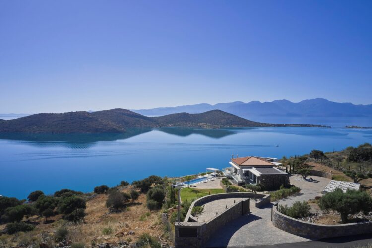 Spinalonga View Luxus Ferienvilla Kreta Mieten Alleinlage