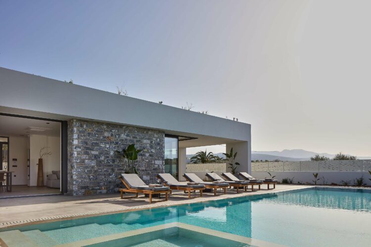 Splendid Villa Luxus Villa Kreta Mieten Pool Im Detail