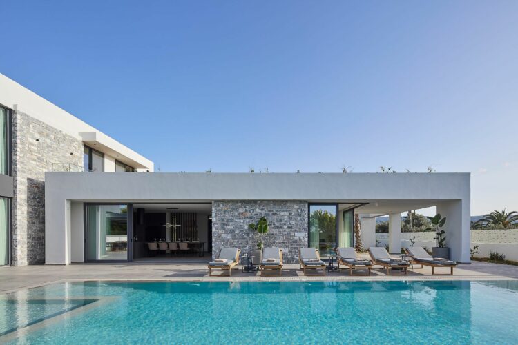 Splendid Villa Traumhaftes Ferienhaus Kreta Mieten Pool Detail