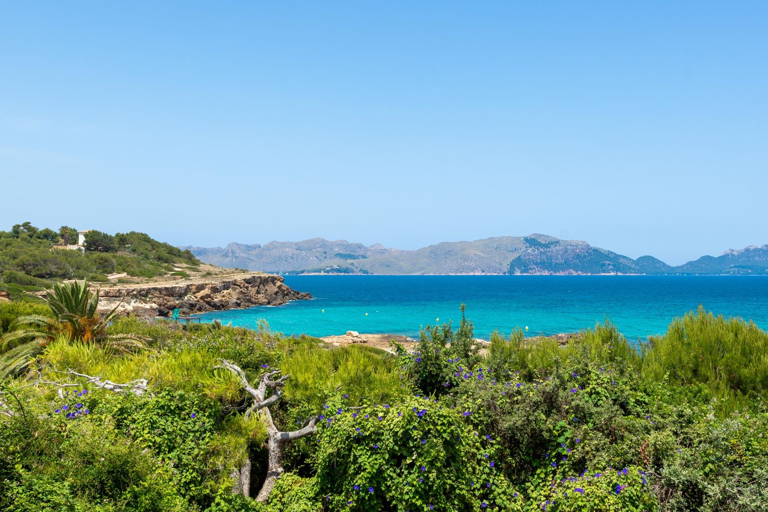 Strandvilla San Pere Luxus Ferienhaus Mallorca Aausblick