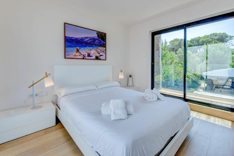 Strandvilla San Pere Traumhaftes Ferienhaus Mallorca Schlafen