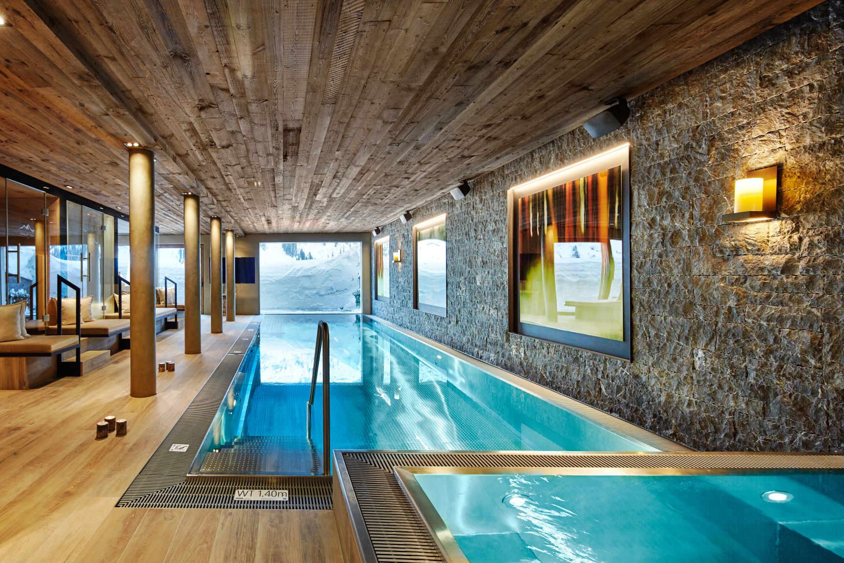 The Chalet Lech Luxus Ferienhaus Österreich Mieten Indoorpool