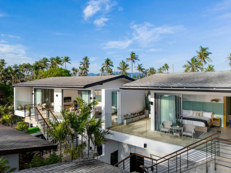 Twin Villas Natai Luxus South Ferienhaus Phuket Thailand Lage Ocean View Rooms