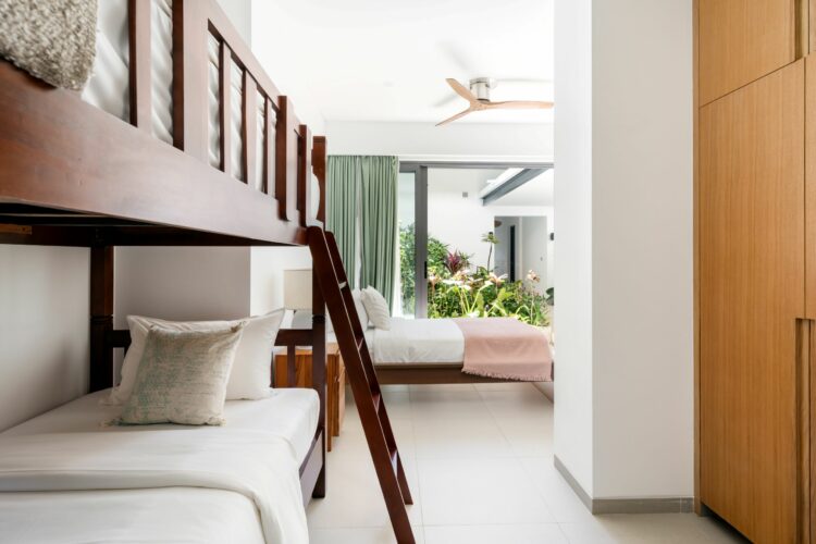 Twin Villas Natai South Luxus Ferienvilla Phuket Thailand Bunkbedroom