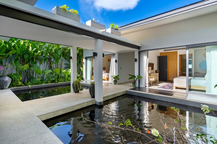 Twin Villas Natai South Villa Luxus Ferienhaus Phuket Thailand Lage Garden View Rooms