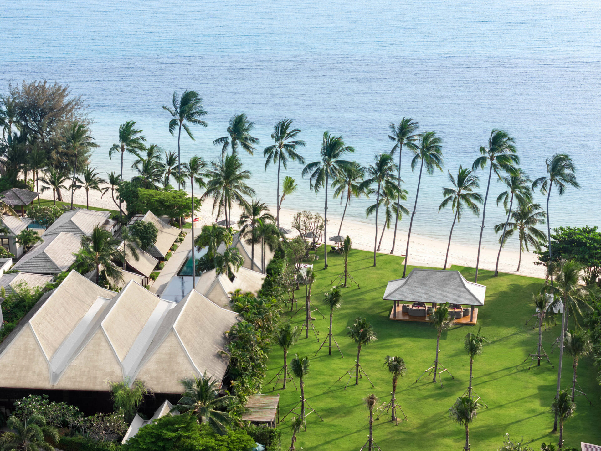 Villa Akatsuki Luxuriöses Ferienhaus Koh Samui Thailand Mieten Lage Am Strand