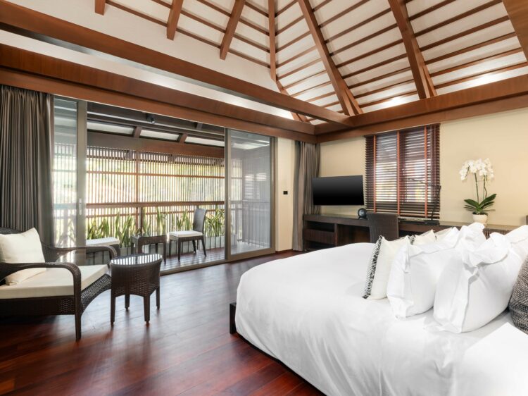 Villa Akatsuki Luxuriöses Ferienhaus Koh Samui Thailand Mieten Großes Schlafzimmer