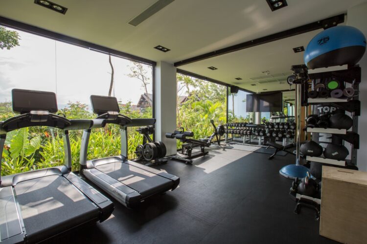 Villa Amylia Luxus Ferienhaus Koh Samui Gym