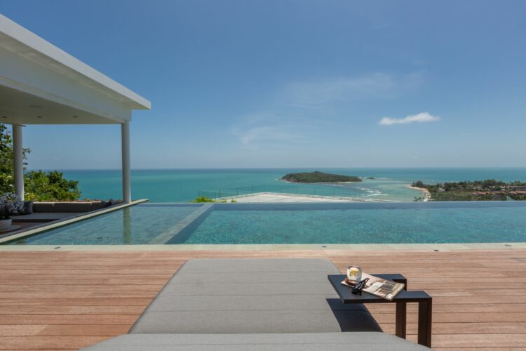 Villa Amylia Luxus Ferienhaus Koh Samui Villa Emerald Infinitypool