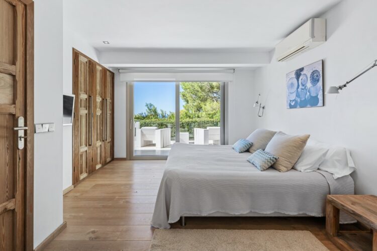 Villa Blue Boho Luxus Ferienhaus Ibiza Mieten Schlafzimmer 5