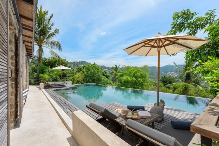 Villa Koh Koon Luxuriöse Ferienvilla Koh Samui Pool Pavillon