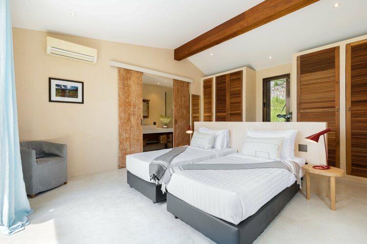 Villa Koh Koon Luxuriöse Ferienvilla Koh Samui Twin Zimmer