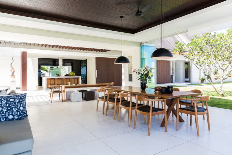 Villa Malabar Luxus Ferienhaus Koh Samui Thailand Mieten Offener Wohnbereich