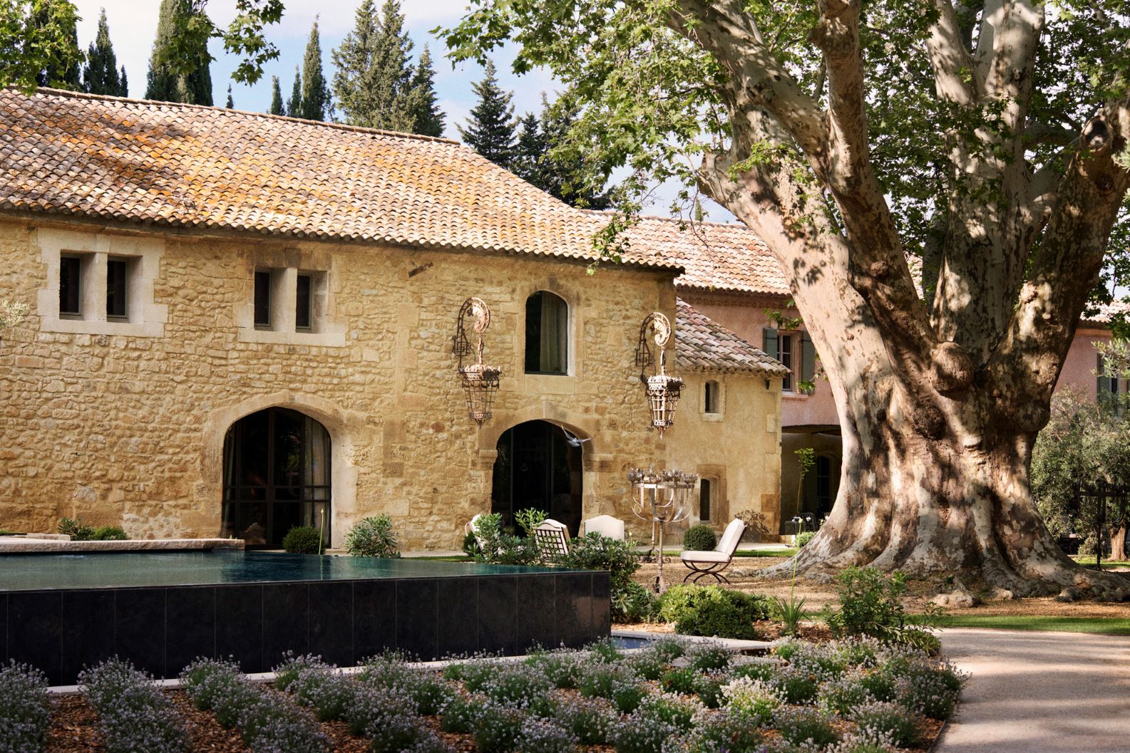 Villa Paradou Retreat Luxus Ferienhaus Provence Mieten Garten Mit Pool