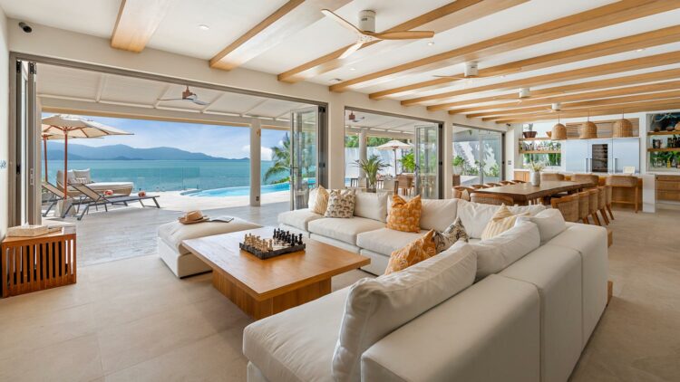 Villa Peace Oceanfront Luxus Ferienhaus Koh Samui Thailand Mieten Wohnen Mit Meerblick