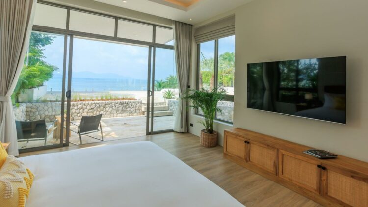 Villa Peace Oceanfront Luxus Ferienhaus Koh Samui Thailand Mieten Weiteres Schlafzimmer