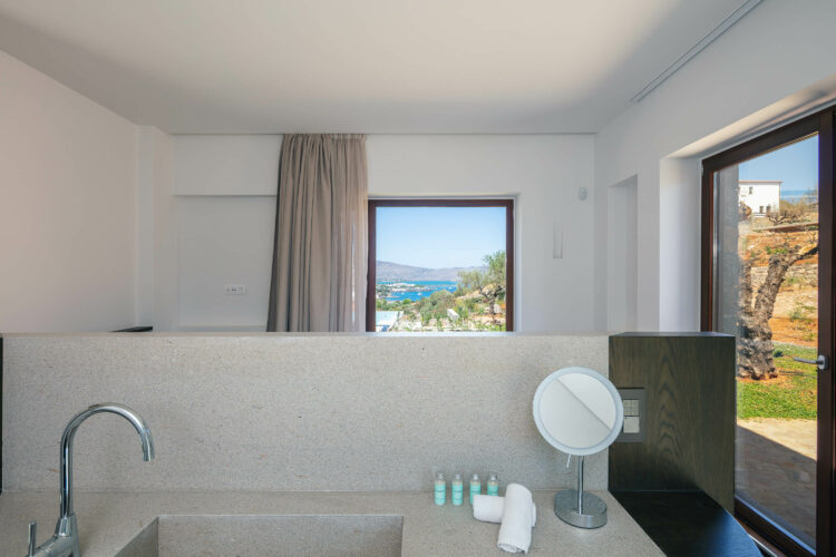 Villa Spinalonga Traumhaftes Ferienhaus Kreta Elounda Mieten Bad Ensuite