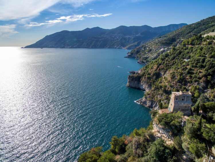 Villa Torre Maiori Luxusferienhaus Amalfiküste Italien Lage