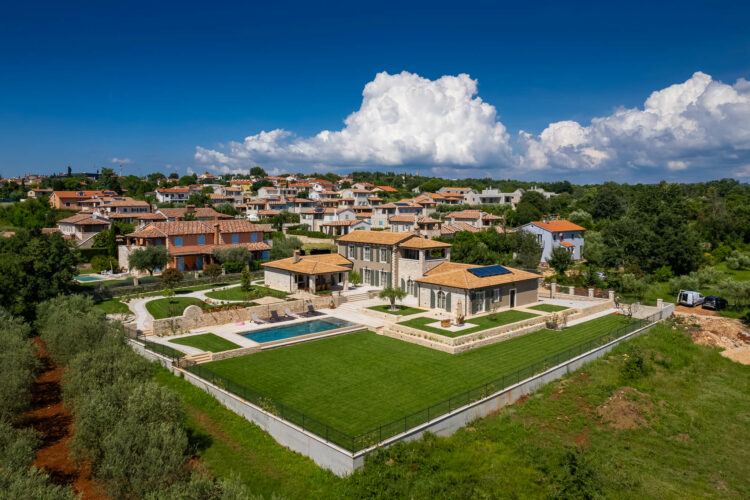 Villa Vabriga Luxus Ferienhaus Kroatien Istrien Lage