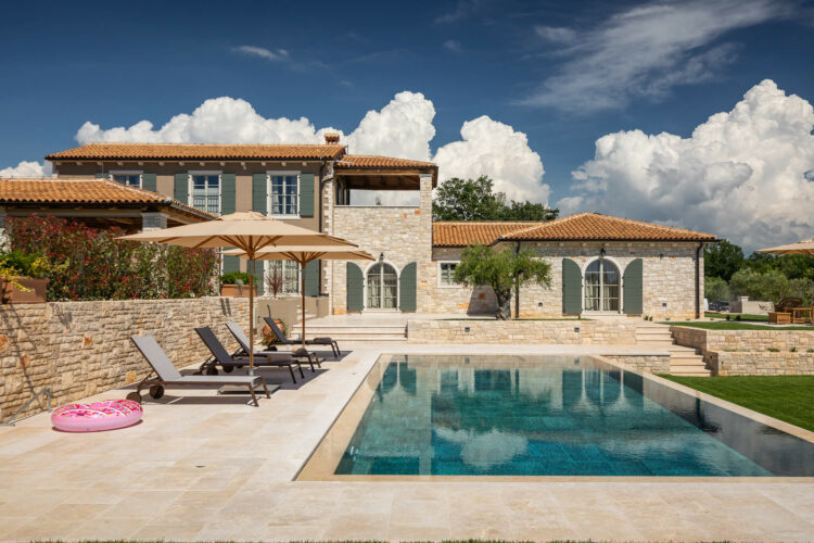 Villa Vabriga Luxus Ferienhaus Kroatien Istrien Pool