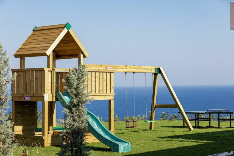 Villa Violi Ii Luxus Ferienhaus Kreta Mieten Kinderspielplatz