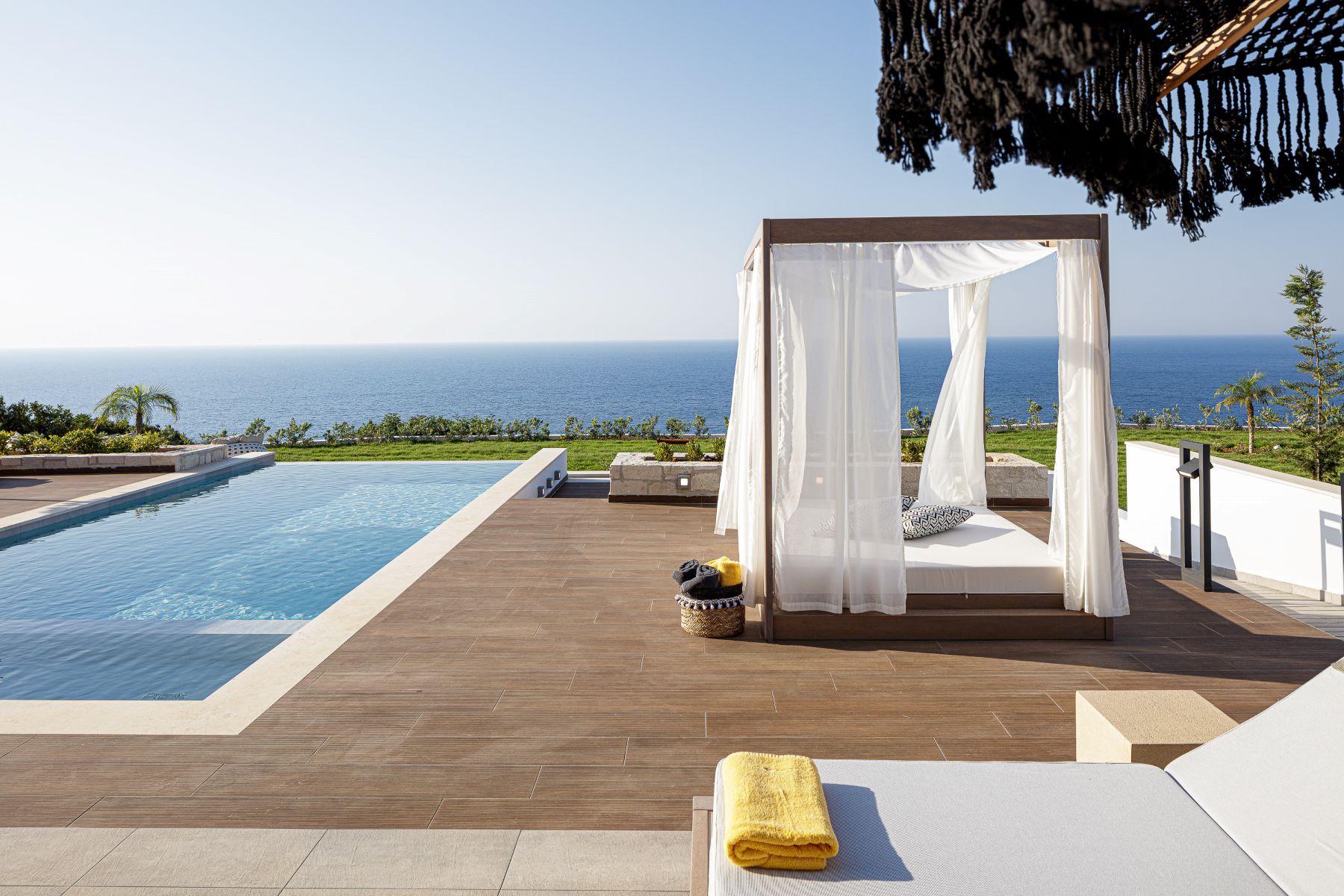 Villa Violi Iii Luxuriöses Ferienhaus Kreta Mieten Daybed