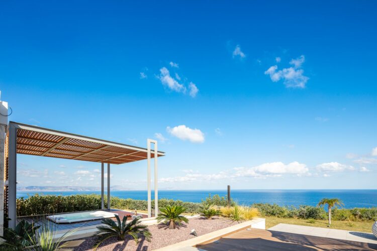 Villa Violi Iii Exklusives Ferienhaus Kreta Mieten Terrasse Mit Whirlpool