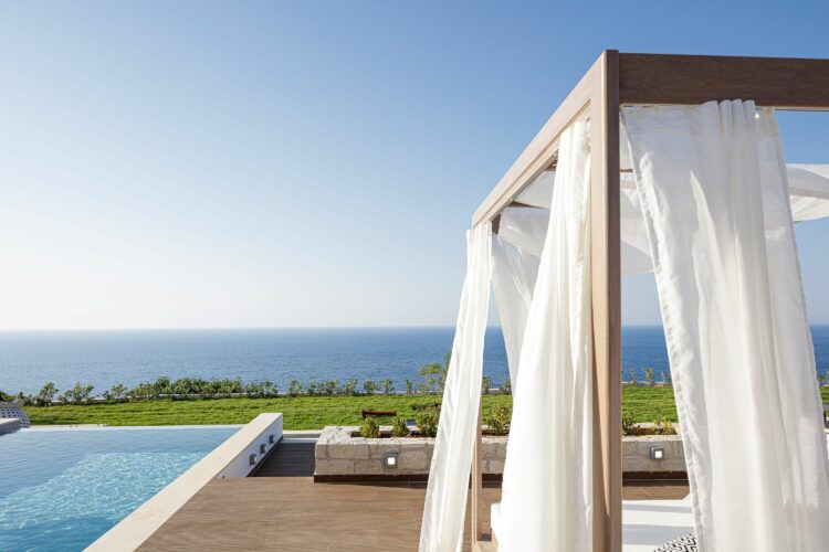 Villa Violi Iii Trauumhaftes Ferienhaus Kreta Mieten Daybed