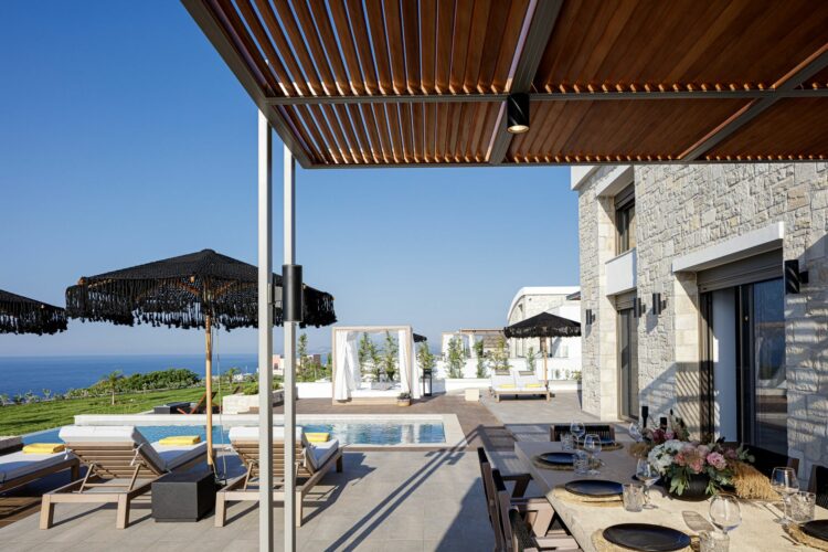 Villa Violi Iii Trauumhaftes Ferienhaus Kreta Mieten Poolterrasse