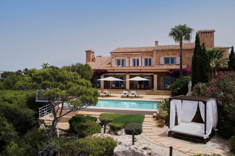 Villa De Ros Luxus Ferienhaus Mallorca Außenansicht