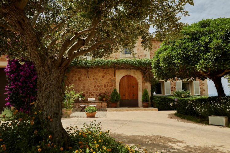 Villa De Ros Luxus Ferienhaus Mallorca Eingang