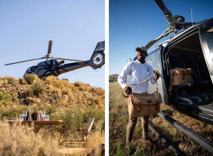 Waldeck Namibia Safari Lodge Villa Namibia Heli