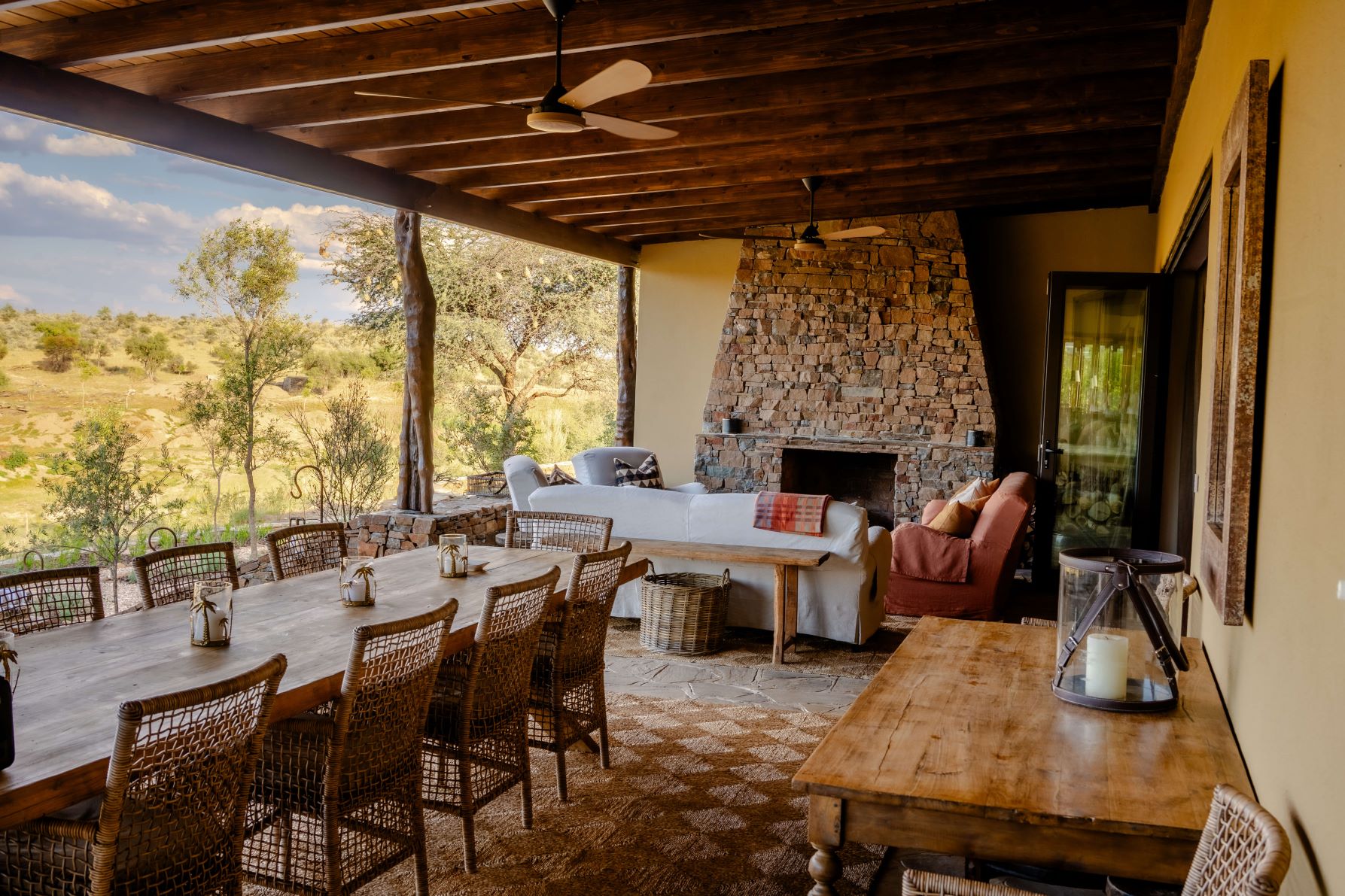 Waldeck Namibia Safari Lodge Villa Namibia Veranda