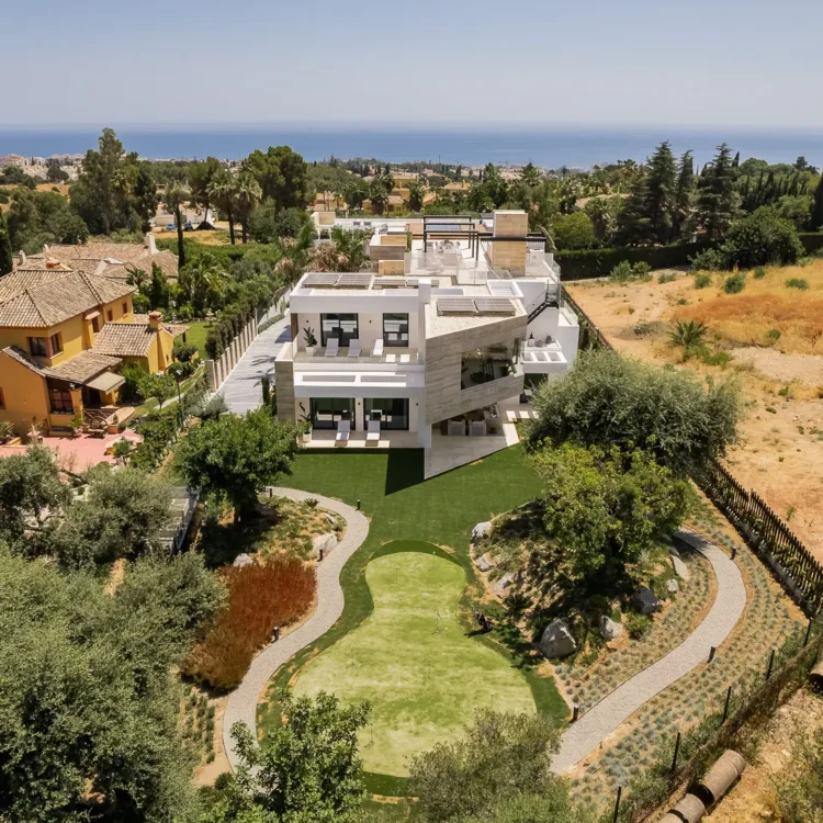 Villa Celestia Marbella Spanien Mieten Essbereich (5)